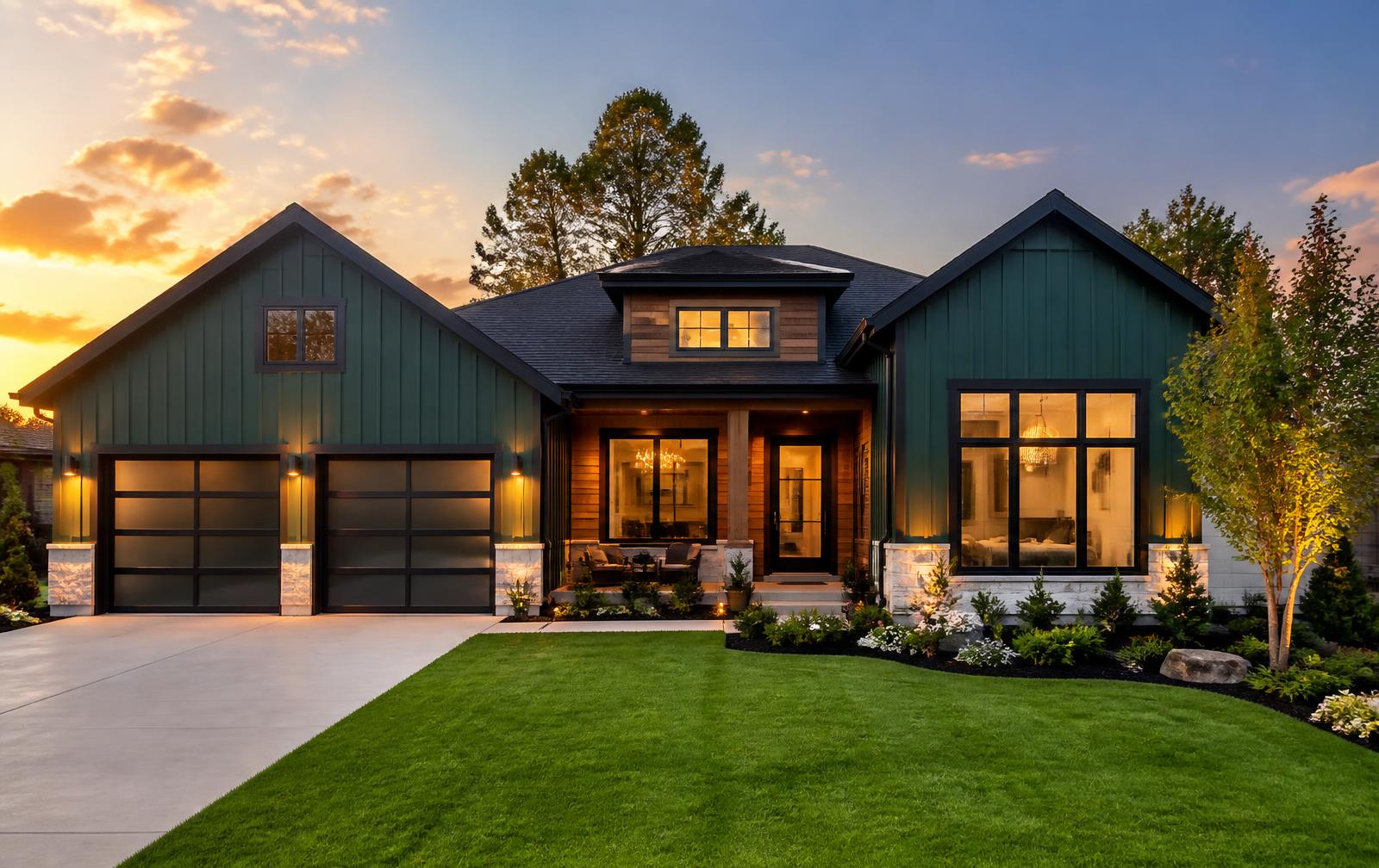 Modern MJ shared home exterior